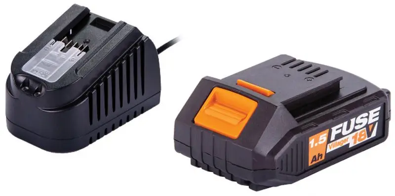 Set acumulator si incarcator Villager Fuse 18V 1.5Ah 1.65A