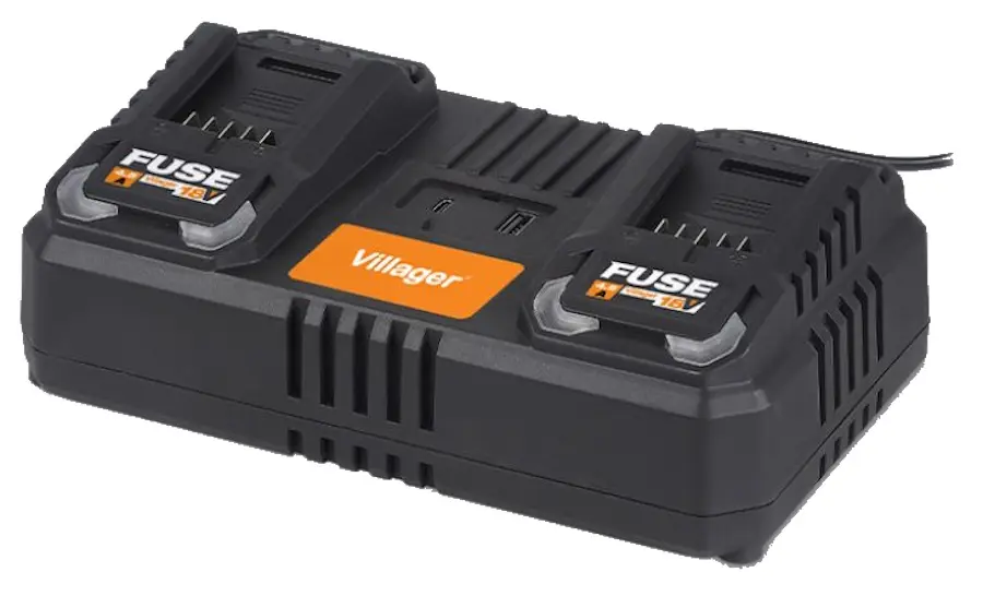 Incarcator Villager Fuse18V 2x4.5A