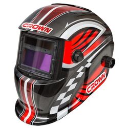 Сварочная маска Crown CAXW-MA1 (Grey/Red)