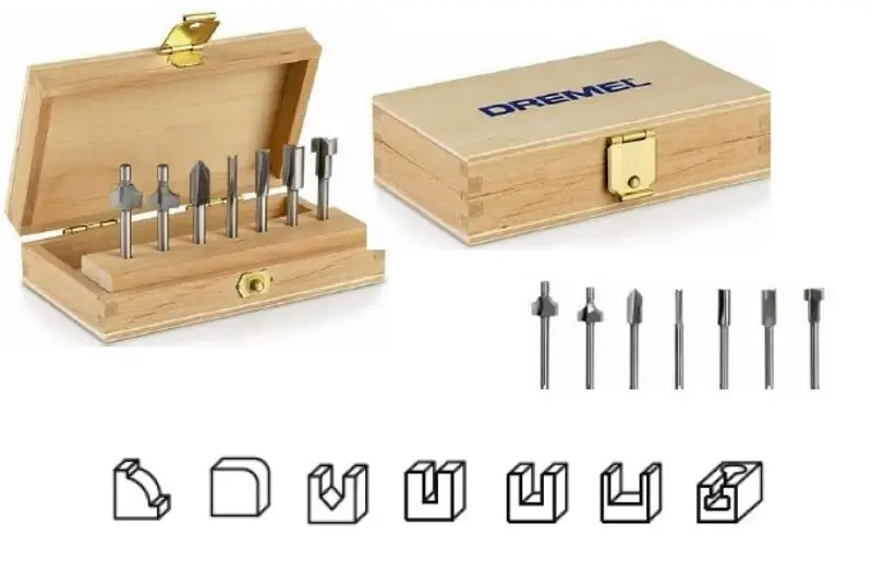 Набор фрез по дереву Dremel 660 26150660JA - 3