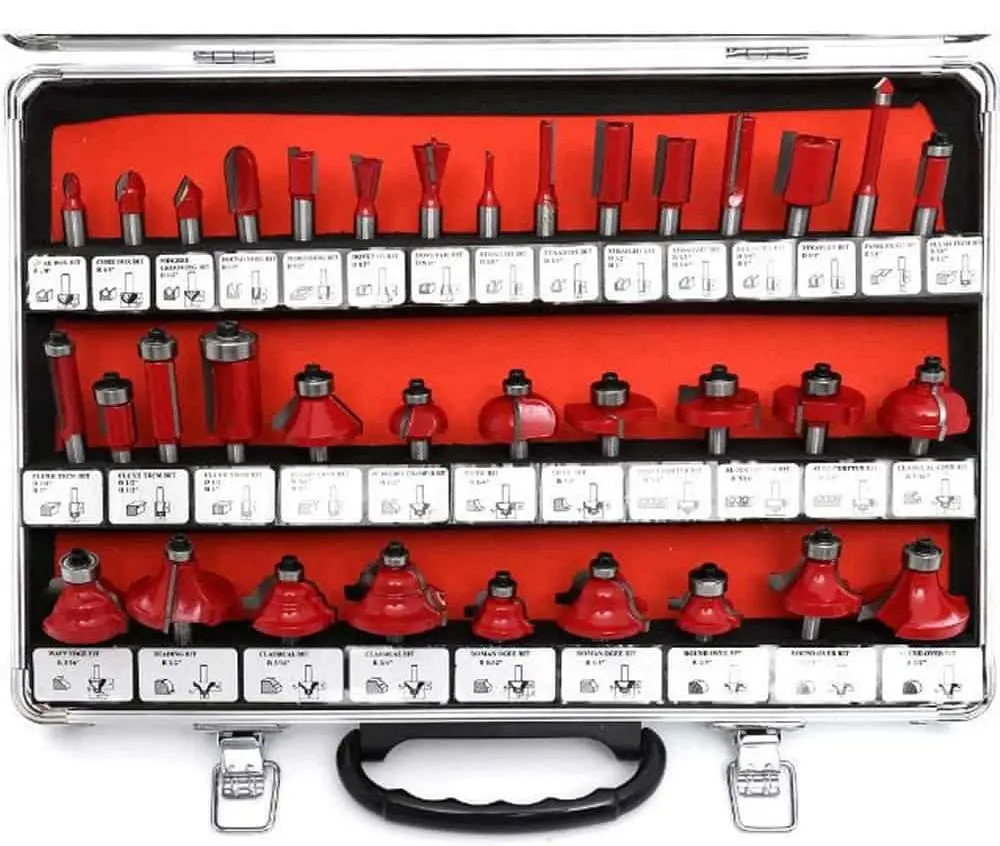 Set de freze pentru lemn Kraft&Dele Professional KD10280