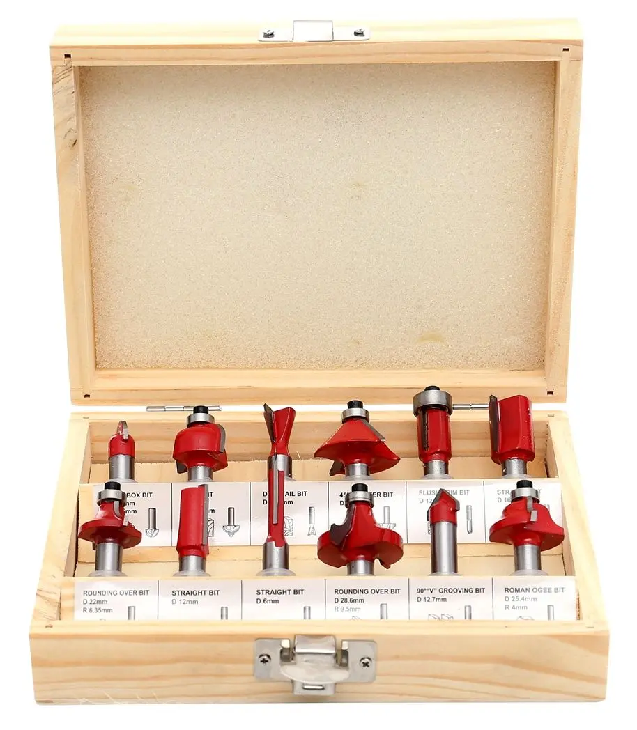 Set de freze pentru lemn Kraft&Dele Professional KD10282