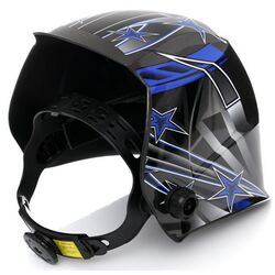 Masca de sudura Kraft&Dele Professional KD1891 (Black/Blue) Thumb