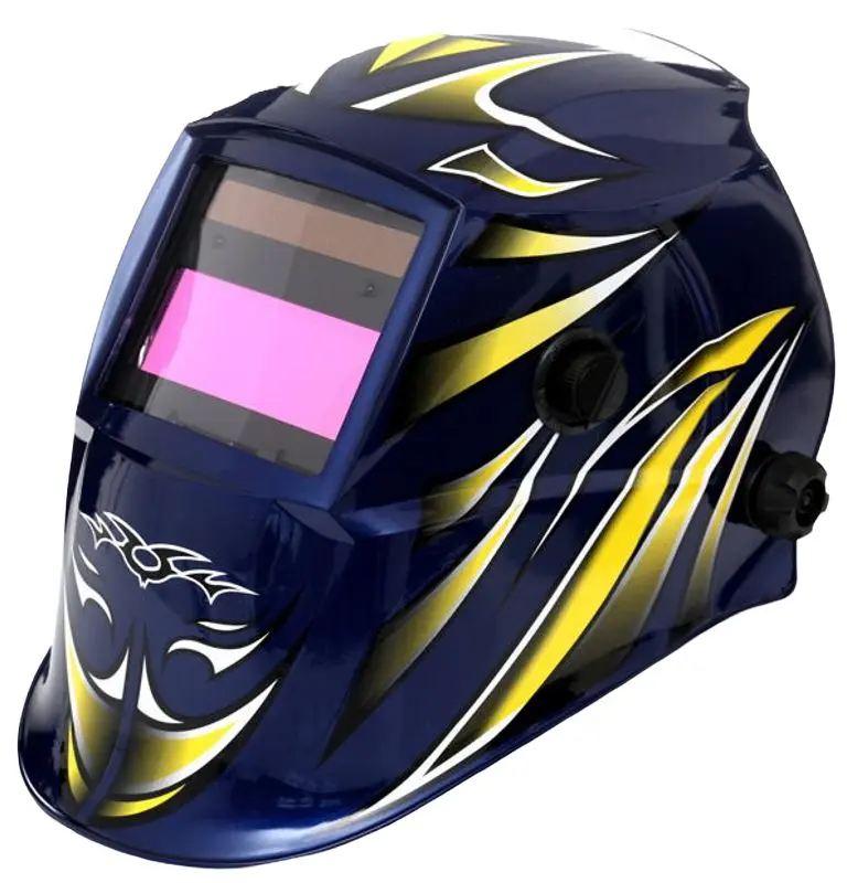 Masca de sudura Kraft&Dele Professional KD1893 (Yellow/Blue)