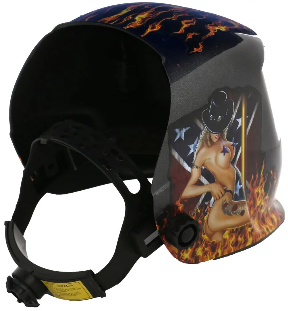 Masca de sudura Kraft&Dele Professional KD881 (Black/Orange)