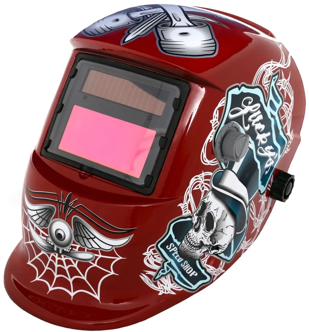 Masca de sudura Kraft&Dele Professional KD883 (Red) - 2