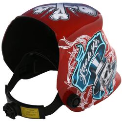 Masca de sudura Kraft&Dele Professional KD883 (Red) Thumb