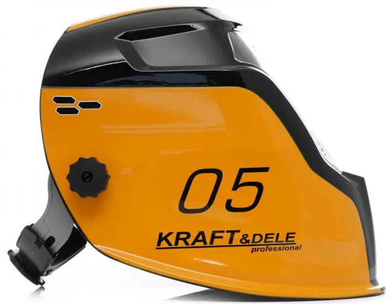 Masca de sudura Kraft&Dele Professional KD890 (Yellow/Black)