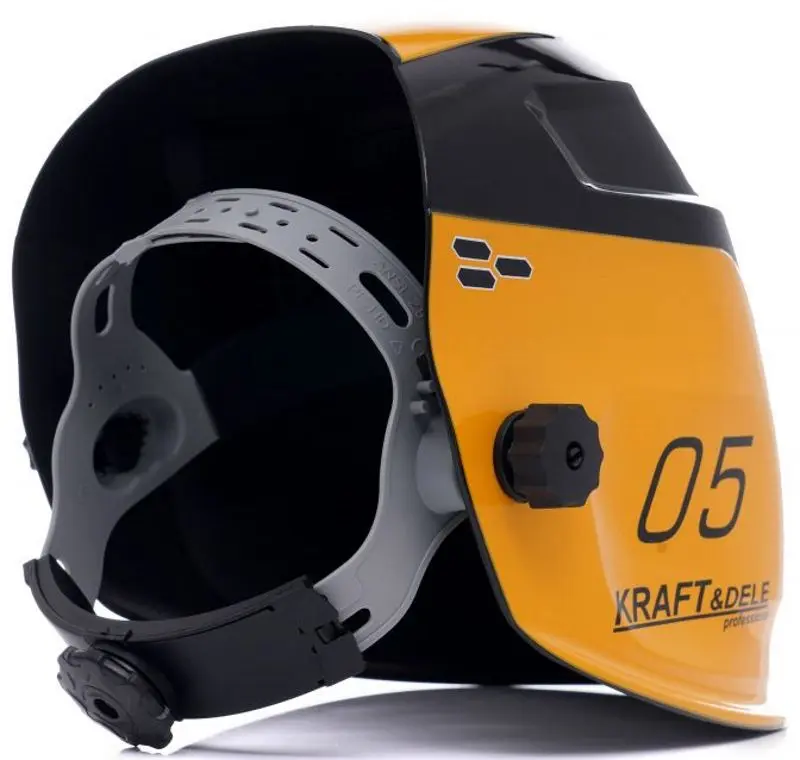 Masca de sudura Kraft&Dele Professional KD890 (Yellow/Black)