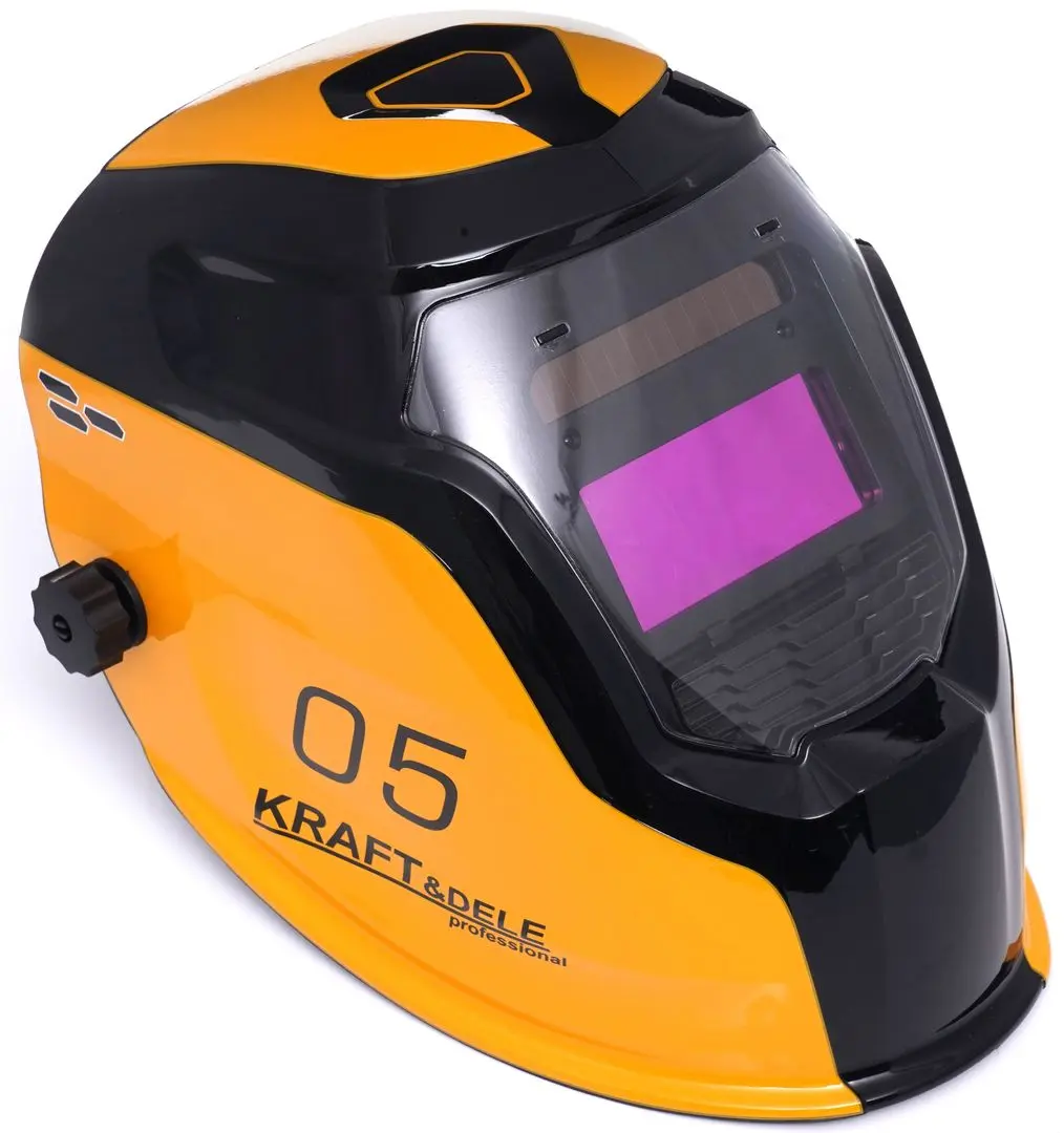 Masca de sudura Kraft&Dele Professional KD890 (Yellow/Black)