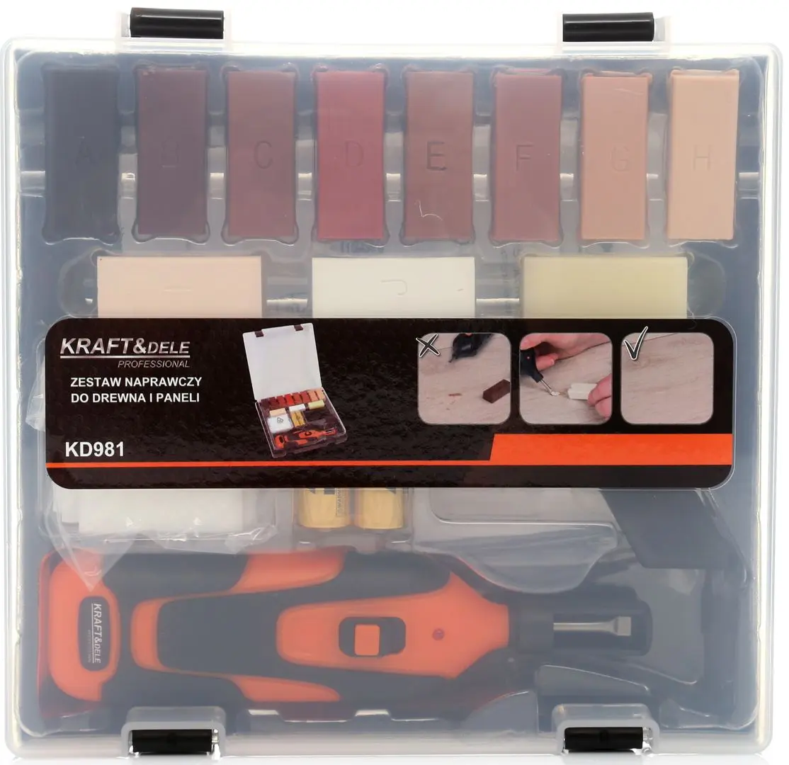 Kit de reparații pentru lemn Kraft&Dele KD981 - 3
