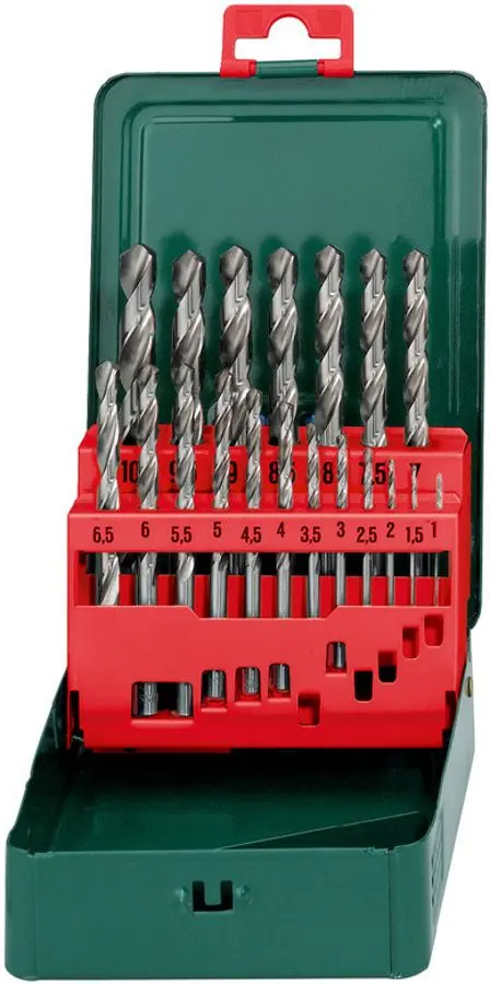 Набор сверл по металлу Metabo HSS-G Promotion 627153000