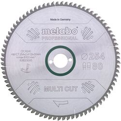 Disc circular Metabo Professional Multi Cut 628091000