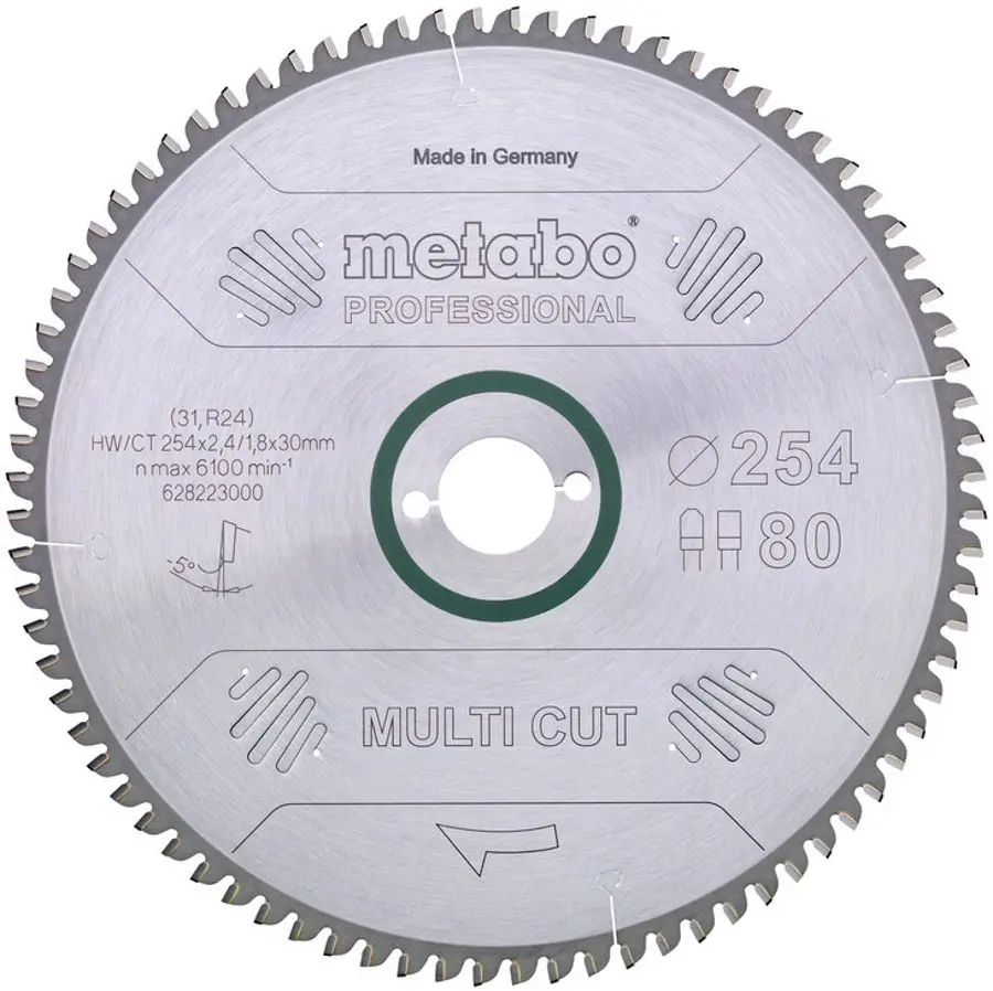 Disc circular Metabo Professional Multi Cut 628091000