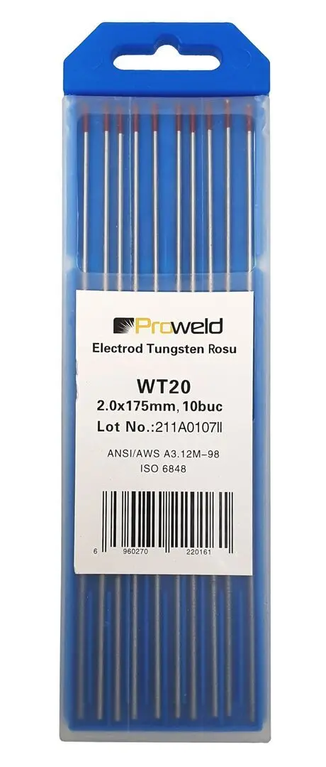 Set electrozi Proweld WT20 2.0x175mm - 2