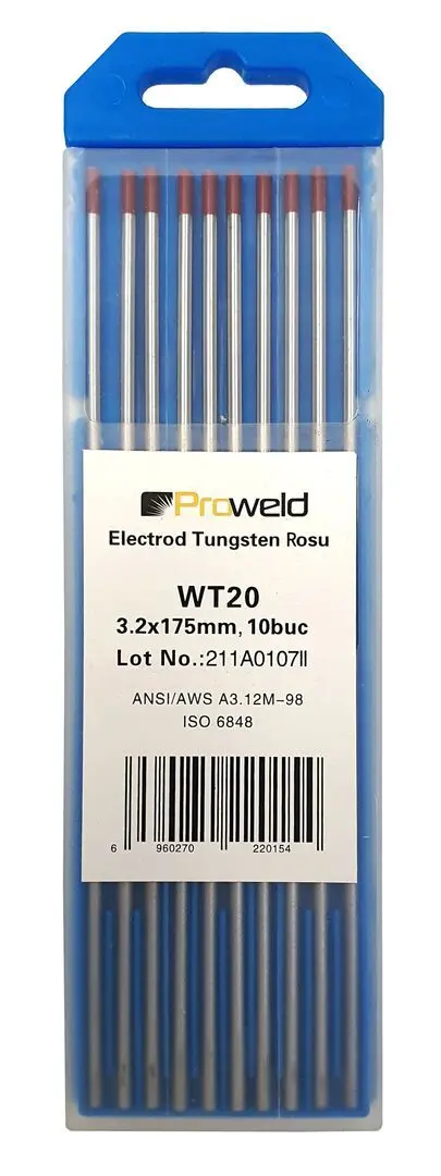 Set electrozi Proweld WT20 3.2x175mm - 2