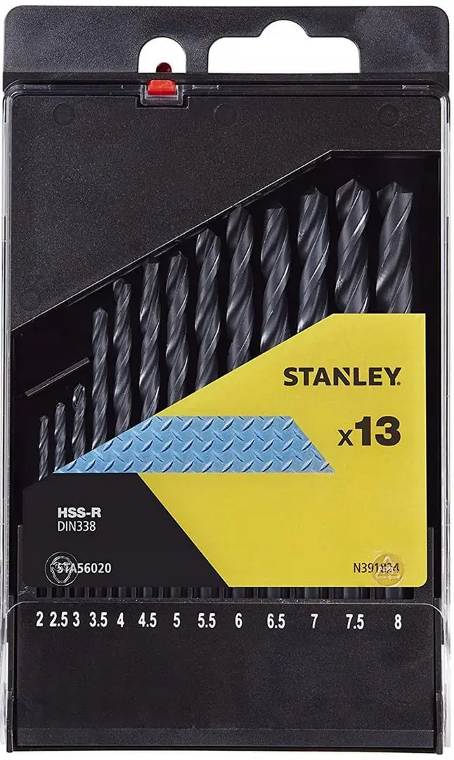 Set burghie pentru metal Stanley STA56020