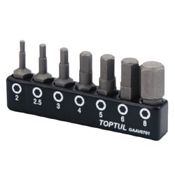 Set de biti Toptul GAAV0701