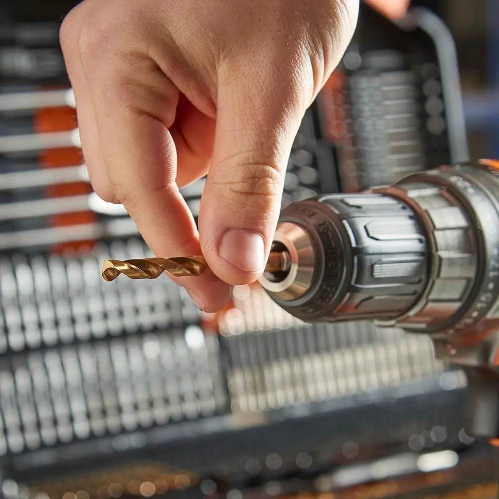 Set de biți și burghie VonHaus 3515384 (Black)