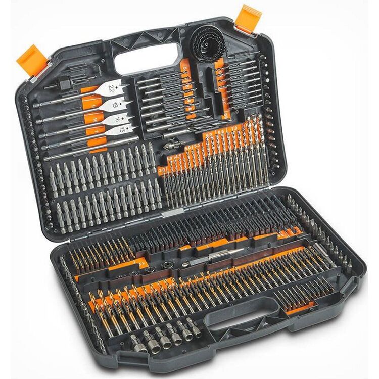 Set de biți și burghie VonHaus 3515384 (Black)