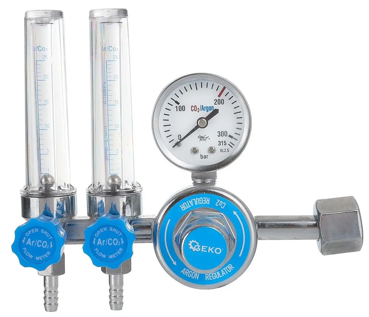 Filtru reductor cu rotametru Geko G80076