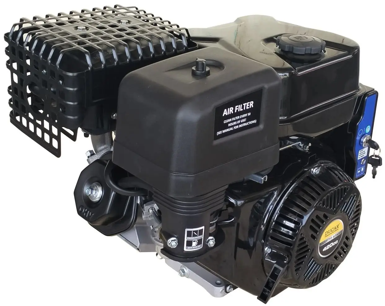 Двигатель бензиновый Ducar DH420E - 2