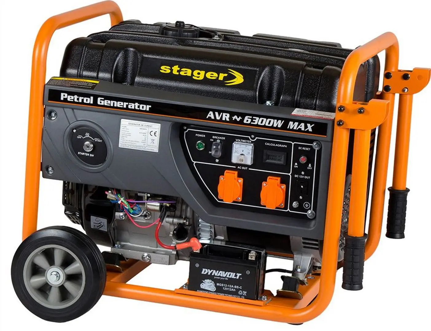 Бензогенератор Stager GG 7300EW