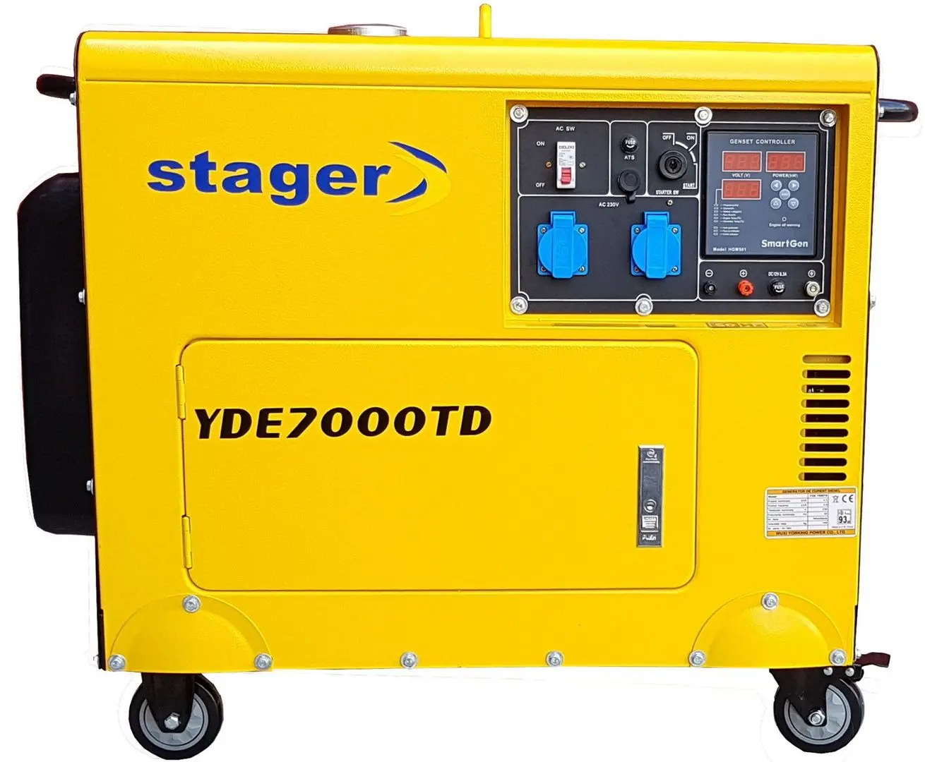 Generator pe diesel Stager YDE7000TD