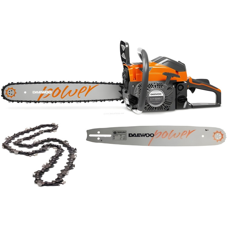 Motoferestrau Daewoo DACS5820 58cc 50cm + Set Bara cu Lant 40cm Cadou