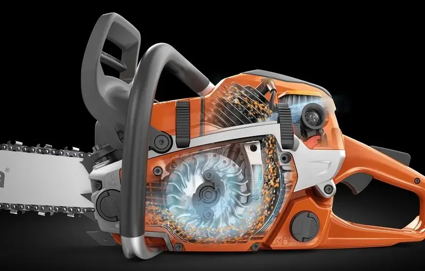 Motoferestrau Husqvarna 555 (Orange/Black)