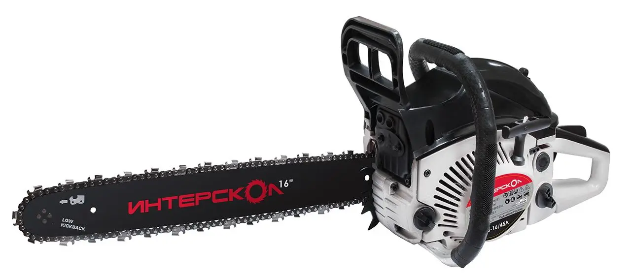 Motoferestrau cu lanț pe benzina Interskol ПЦБ-16/45Л