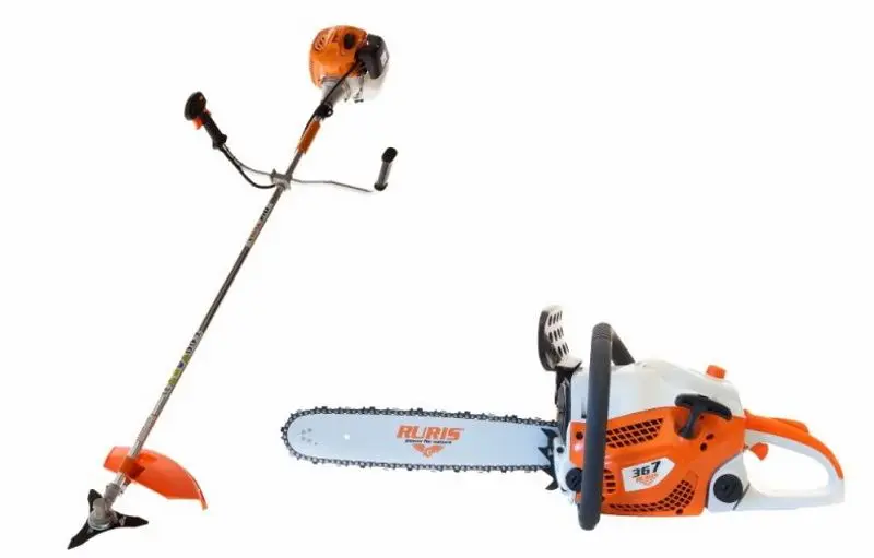 Set motocoasa și motoferastrau Ruris 367 + DAC 310