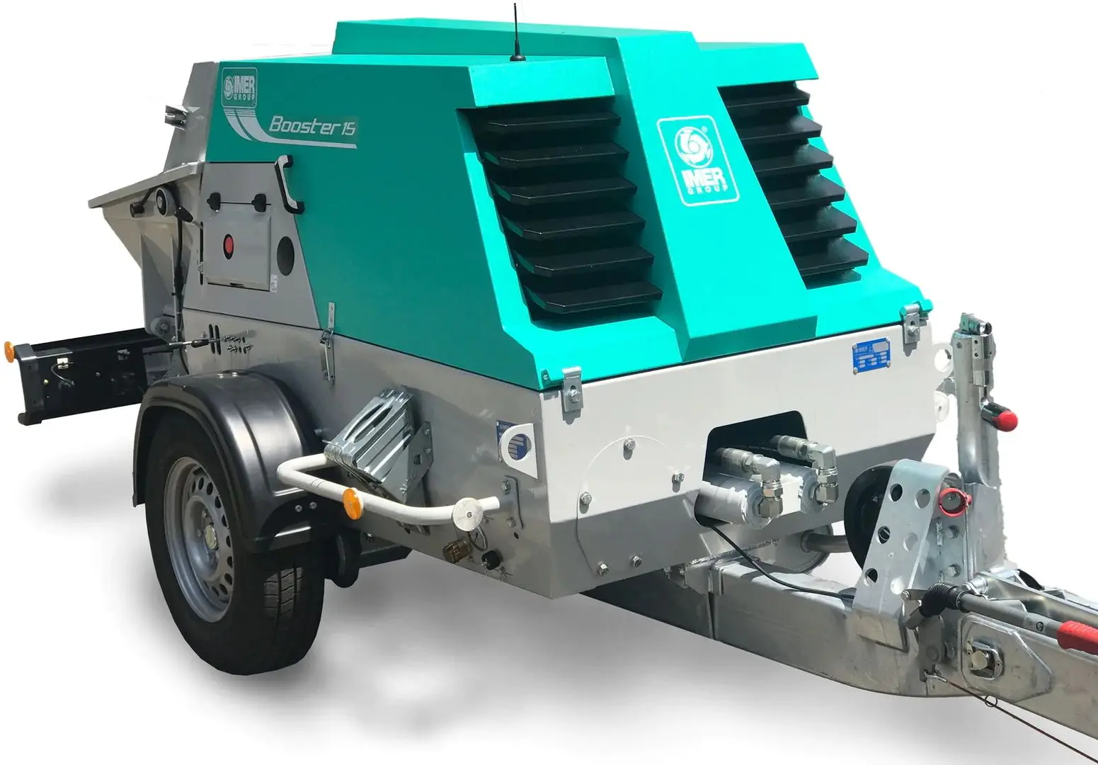 Pompa de beton Imer Booster 15 - 2
