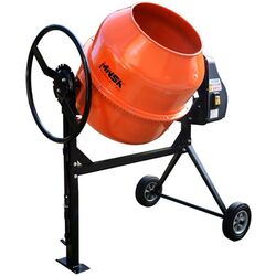 Betoniera Minsk Electro CM650 195 L (Black/Orange)