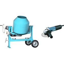 Set betoniera + polizor unghiular Omaer C 360 SBLT + 9558HNR