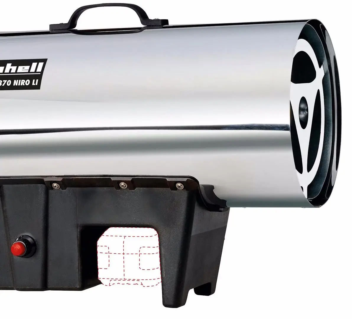 Тепловая пушка Einhell GE-HG 18/370 Niro Li-Solo - 2