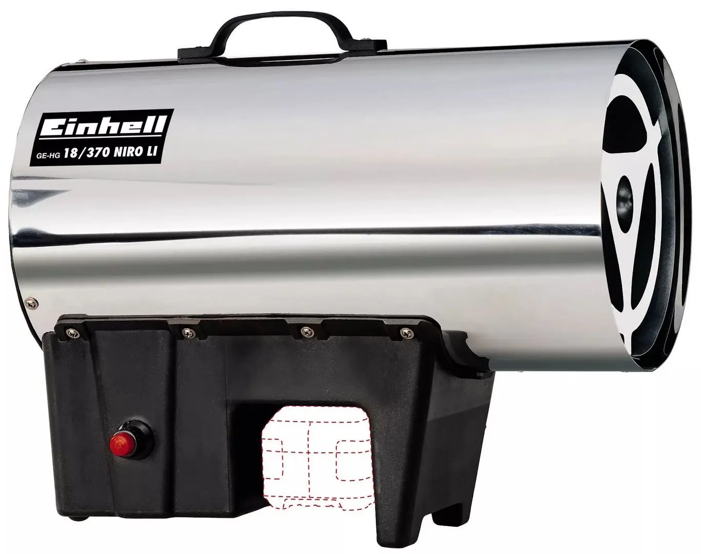 Тепловая пушка Einhell GE-HG 18/370 Niro Li-Solo