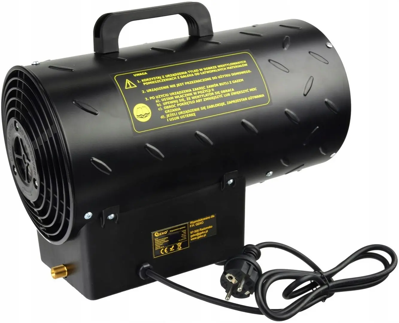 Aeroterma pe gaz Geko G80410 (Black) - 5