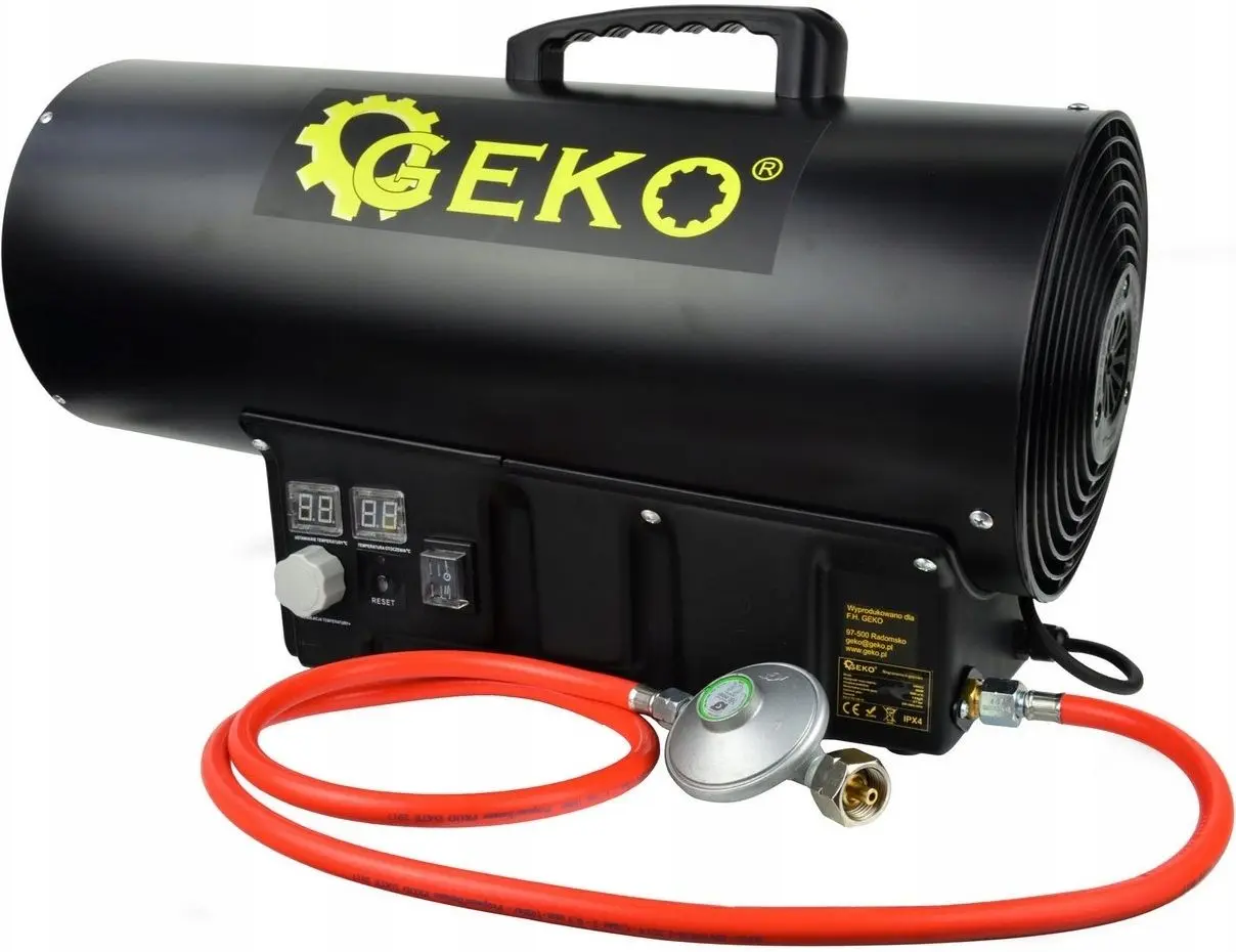 Aeroterma pe gaz Geko G80412 (Black) - 3