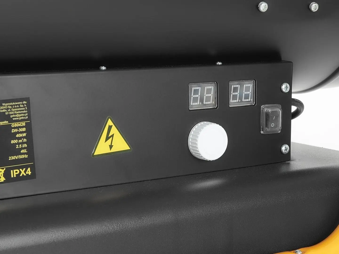 Тепловая пушка Geko G80426 (Black) - 6