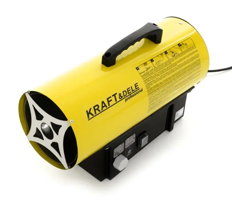 Aeroterma pe gaz Kraft&Dele Professional KD11701 (Yellow)