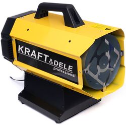 Газовая тепловая пушка Kraft&Dele Professional KD11731 (Yellow) Thumb