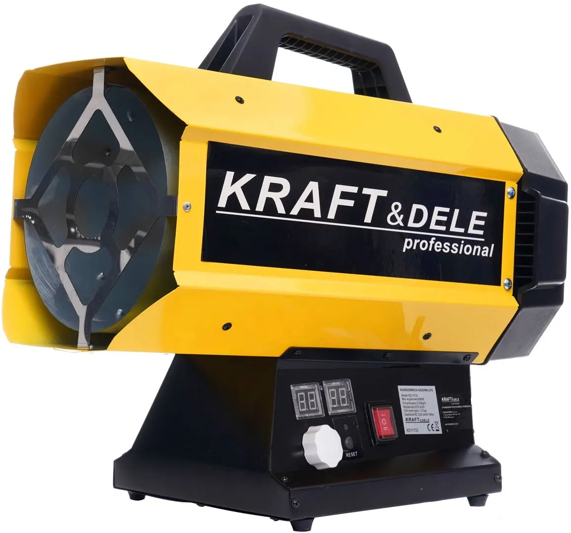 Газовая тепловая пушка Kraft&Dele Professional KD11731 (Yellow)