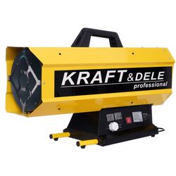 Aeroterma pe gaz Kraft&Dele Professional KD11733 (Yellow)