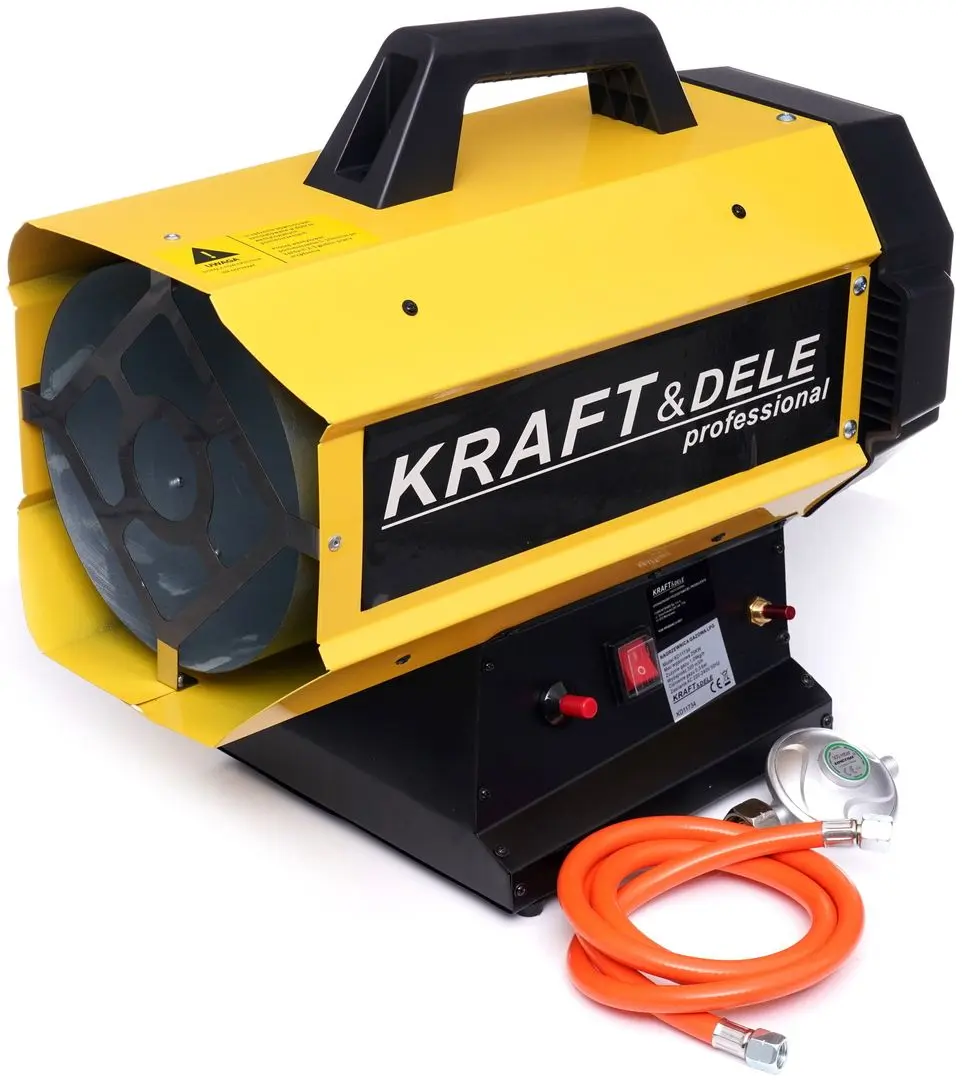 Газовая тепловая пушка Kraft&Dele Professional KD11734 (Yellow)