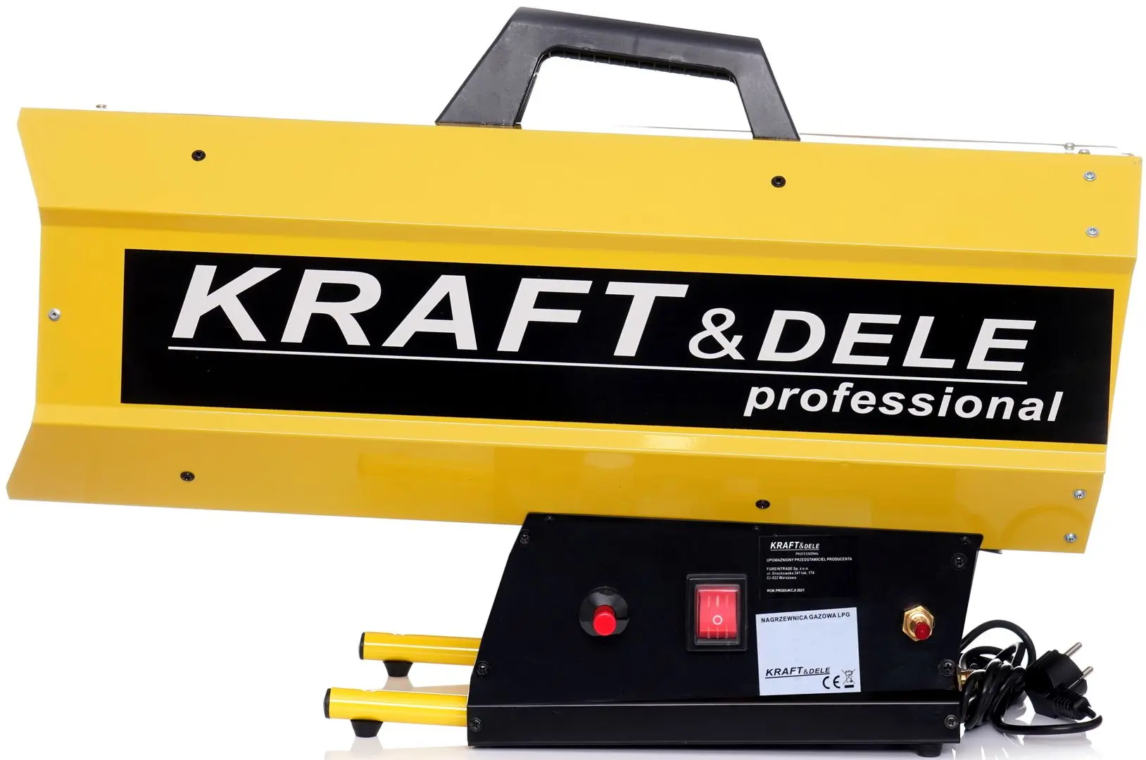 Aeroterma pe gaz Kraft&Dele Professional KD11736 (Yellow) - 3