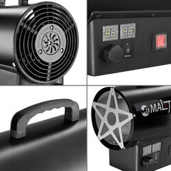 Газовая тепловая пушка Maltec GAS-2500Mt (Black) Thumb