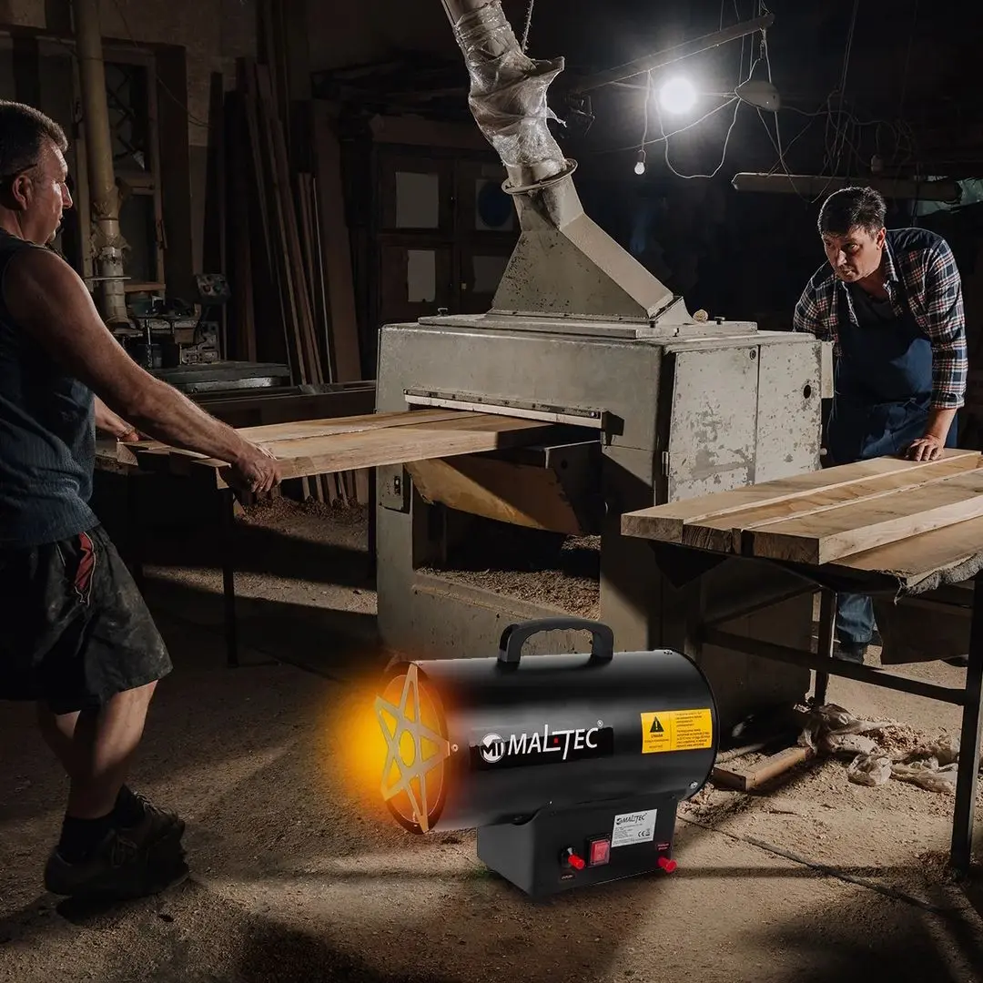 Aeroterma pe gaz Maltec GAS-2500Wt (Black) - 12