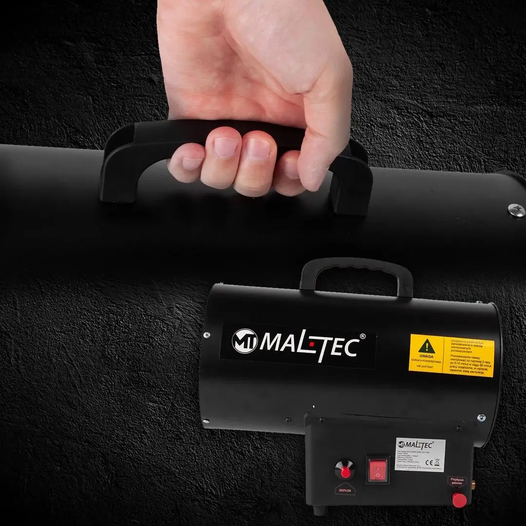 Aeroterma pe gaz Maltec GAS-2500Wt (Black) - 8