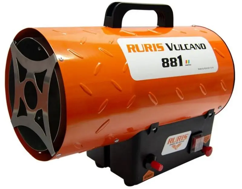 Tun de caldura pe gaz Ruris Vulcano 881